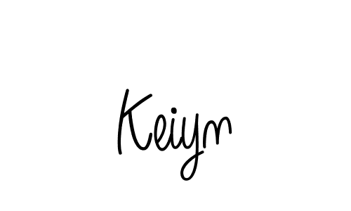 Make a beautiful signature design for name Keiyn. With this signature (Angelique-Rose-font-FFP) style, you can create a handwritten signature for free. Keiyn signature style 5 images and pictures png