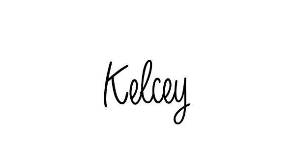 How to make Kelcey name signature. Use Angelique-Rose-font-FFP style for creating short signs online. This is the latest handwritten sign. Kelcey signature style 5 images and pictures png
