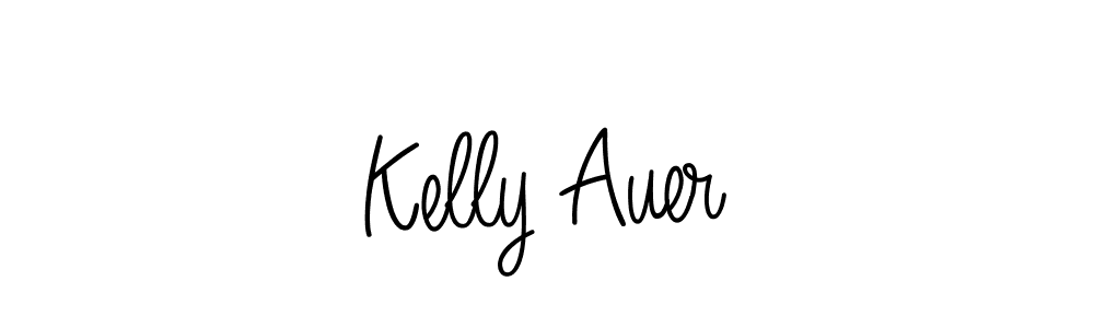 How to make Kelly Auer name signature. Use Angelique-Rose-font-FFP style for creating short signs online. This is the latest handwritten sign. Kelly Auer signature style 5 images and pictures png