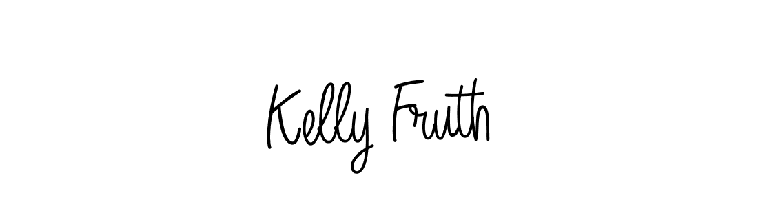 How to make Kelly Fruth signature? Angelique-Rose-font-FFP is a professional autograph style. Create handwritten signature for Kelly Fruth name. Kelly Fruth signature style 5 images and pictures png