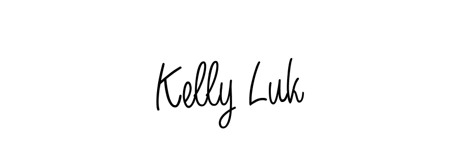 if you are searching for the best signature style for your name Kelly Luk. so please give up your signature search. here we have designed multiple signature styles  using Angelique-Rose-font-FFP. Kelly Luk signature style 5 images and pictures png