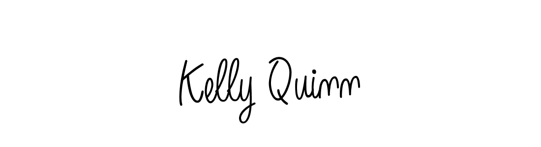 Make a beautiful signature design for name Kelly Quinn. With this signature (Angelique-Rose-font-FFP) style, you can create a handwritten signature for free. Kelly Quinn signature style 5 images and pictures png