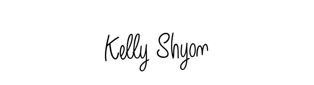 Once you've used our free online signature maker to create your best signature Angelique-Rose-font-FFP style, it's time to enjoy all of the benefits that Kelly Shyon name signing documents. Kelly Shyon signature style 5 images and pictures png