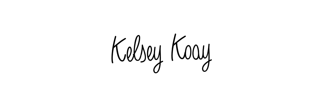 You can use this online signature creator to create a handwritten signature for the name Kelsey Koay. This is the best online autograph maker. Kelsey Koay signature style 5 images and pictures png