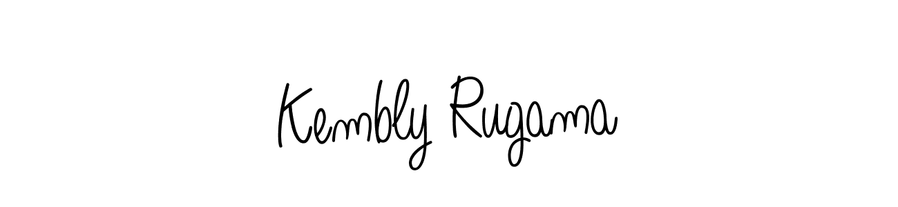 Make a short Kembly Rugama signature style. Manage your documents anywhere anytime using Angelique-Rose-font-FFP. Create and add eSignatures, submit forms, share and send files easily. Kembly Rugama signature style 5 images and pictures png