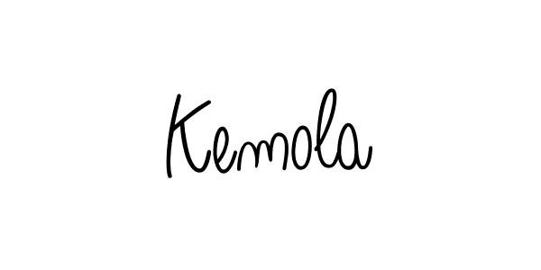 Create a beautiful signature design for name Kemola. With this signature (Angelique-Rose-font-FFP) fonts, you can make a handwritten signature for free. Kemola signature style 5 images and pictures png