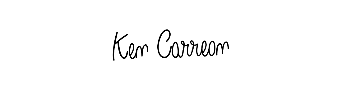 if you are searching for the best signature style for your name Ken Carreon. so please give up your signature search. here we have designed multiple signature styles  using Angelique-Rose-font-FFP. Ken Carreon signature style 5 images and pictures png