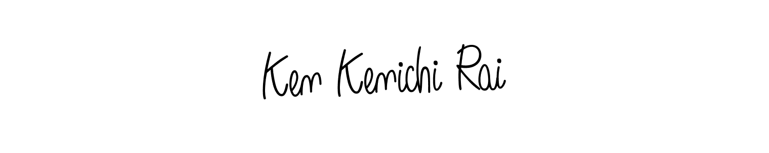 How to Draw Ken Kenichi Rai signature style? Angelique-Rose-font-FFP is a latest design signature styles for name Ken Kenichi Rai. Ken Kenichi Rai signature style 5 images and pictures png