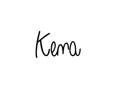 Create a beautiful signature design for name Kena. With this signature (Angelique-Rose-font-FFP) fonts, you can make a handwritten signature for free. Kena signature style 5 images and pictures png