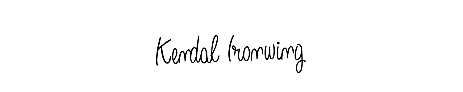 Angelique-Rose-font-FFP is a professional signature style that is perfect for those who want to add a touch of class to their signature. It is also a great choice for those who want to make their signature more unique. Get Kendal Ironwing name to fancy signature for free. Kendal Ironwing signature style 5 images and pictures png