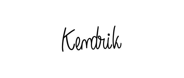 Also we have Kendrik name is the best signature style. Create professional handwritten signature collection using Angelique-Rose-font-FFP autograph style. Kendrik signature style 5 images and pictures png