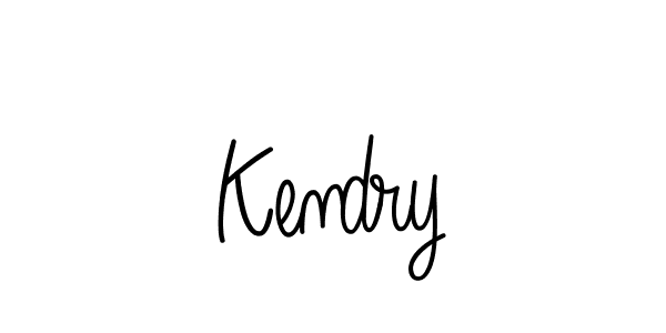 How to make Kendry name signature. Use Angelique-Rose-font-FFP style for creating short signs online. This is the latest handwritten sign. Kendry signature style 5 images and pictures png