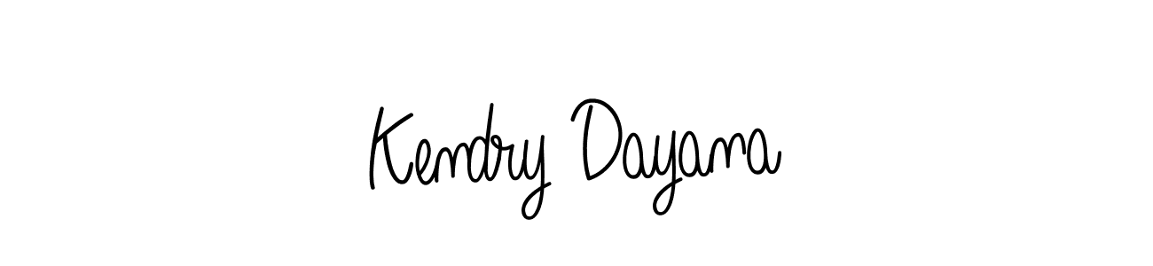 Once you've used our free online signature maker to create your best signature Angelique-Rose-font-FFP style, it's time to enjoy all of the benefits that Kendry Dayana name signing documents. Kendry Dayana signature style 5 images and pictures png