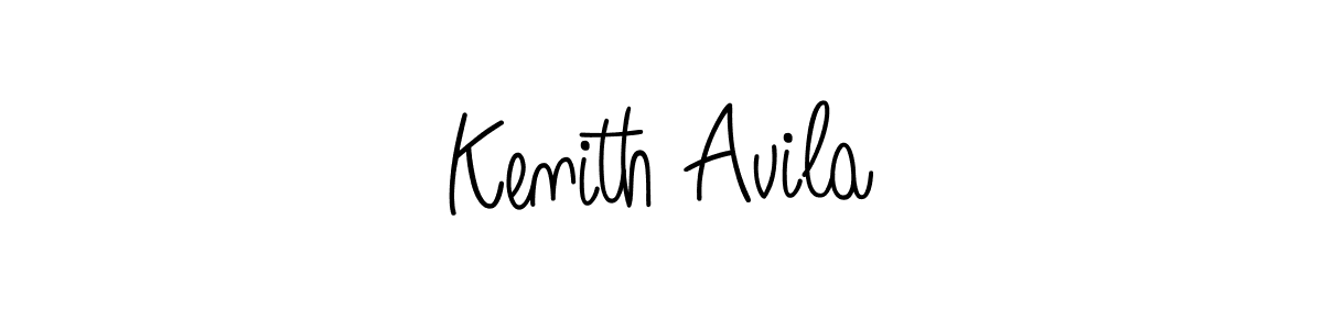 Make a short Kenith Avila signature style. Manage your documents anywhere anytime using Angelique-Rose-font-FFP. Create and add eSignatures, submit forms, share and send files easily. Kenith Avila signature style 5 images and pictures png