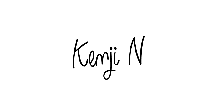 Also You can easily find your signature by using the search form. We will create Kenji N name handwritten signature images for you free of cost using Angelique-Rose-font-FFP sign style. Kenji N signature style 5 images and pictures png