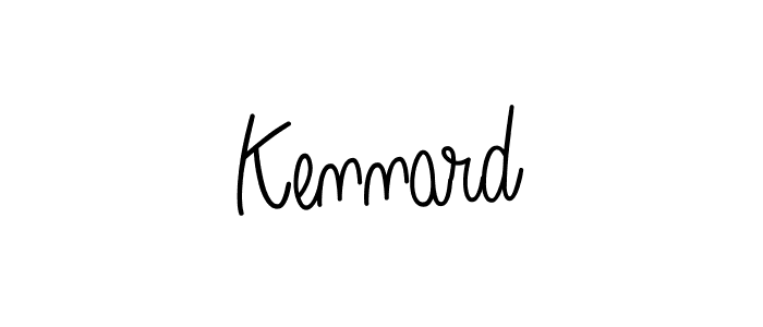 How to Draw Kennard signature style? Angelique-Rose-font-FFP is a latest design signature styles for name Kennard. Kennard signature style 5 images and pictures png