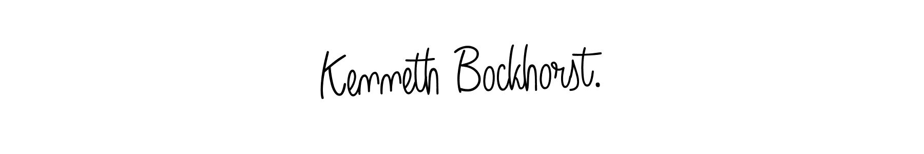 Use a signature maker to create a handwritten signature online. With this signature software, you can design (Angelique-Rose-font-FFP) your own signature for name Kenneth Bockhorst.. Kenneth Bockhorst. signature style 5 images and pictures png