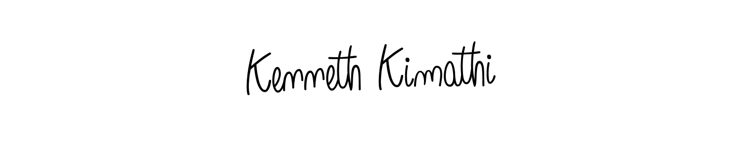 Create a beautiful signature design for name Kenneth Kimathi. With this signature (Angelique-Rose-font-FFP) fonts, you can make a handwritten signature for free. Kenneth Kimathi signature style 5 images and pictures png