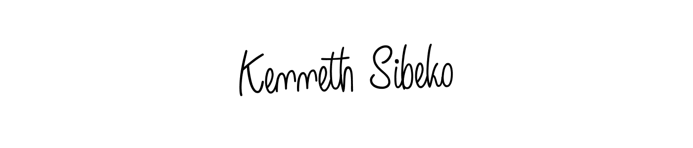 Create a beautiful signature design for name Kenneth Sibeko. With this signature (Angelique-Rose-font-FFP) fonts, you can make a handwritten signature for free. Kenneth Sibeko signature style 5 images and pictures png