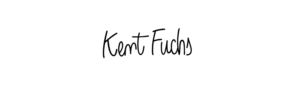 Make a beautiful signature design for name Kent Fuchs. With this signature (Angelique-Rose-font-FFP) style, you can create a handwritten signature for free. Kent Fuchs signature style 5 images and pictures png