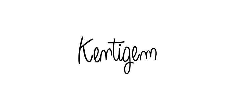 Use a signature maker to create a handwritten signature online. With this signature software, you can design (Angelique-Rose-font-FFP) your own signature for name Kentigem. Kentigem signature style 5 images and pictures png