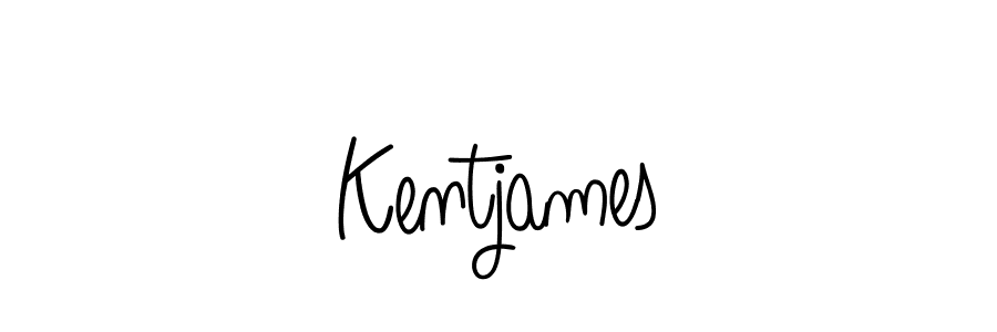 Design your own signature with our free online signature maker. With this signature software, you can create a handwritten (Angelique-Rose-font-FFP) signature for name Kentjames. Kentjames signature style 5 images and pictures png