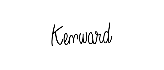Angelique-Rose-font-FFP is a professional signature style that is perfect for those who want to add a touch of class to their signature. It is also a great choice for those who want to make their signature more unique. Get Kenward name to fancy signature for free. Kenward signature style 5 images and pictures png