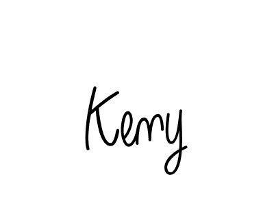 Keny stylish signature style. Best Handwritten Sign (Angelique-Rose-font-FFP) for my name. Handwritten Signature Collection Ideas for my name Keny. Keny signature style 5 images and pictures png