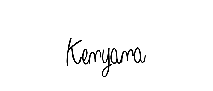 This is the best signature style for the Kenyana name. Also you like these signature font (Angelique-Rose-font-FFP). Mix name signature. Kenyana signature style 5 images and pictures png
