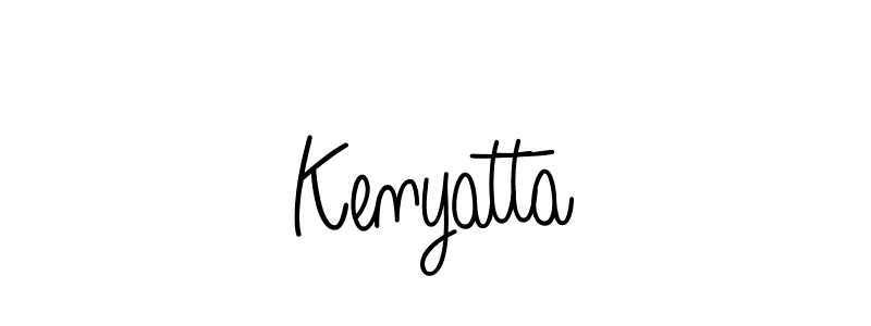 if you are searching for the best signature style for your name Kenyatta. so please give up your signature search. here we have designed multiple signature styles  using Angelique-Rose-font-FFP. Kenyatta signature style 5 images and pictures png