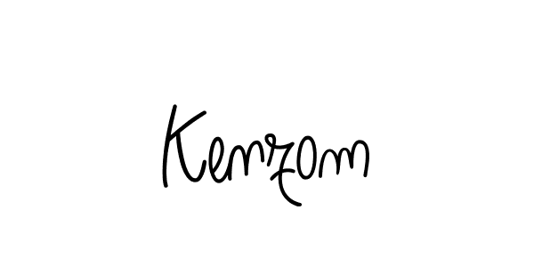 It looks lik you need a new signature style for name Kenzom. Design unique handwritten (Angelique-Rose-font-FFP) signature with our free signature maker in just a few clicks. Kenzom signature style 5 images and pictures png