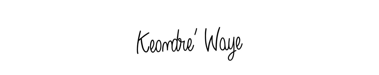 This is the best signature style for the Keondre’ Waye name. Also you like these signature font (Angelique-Rose-font-FFP). Mix name signature. Keondre’ Waye signature style 5 images and pictures png