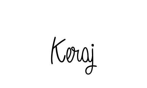 Once you've used our free online signature maker to create your best signature Angelique-Rose-font-FFP style, it's time to enjoy all of the benefits that Keraj name signing documents. Keraj signature style 5 images and pictures png