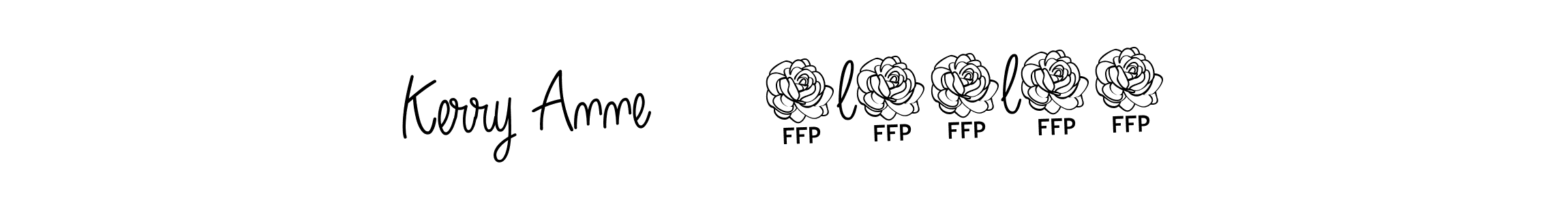 Make a beautiful signature design for name Kerry Anne      4l10l24. Use this online signature maker to create a handwritten signature for free. Kerry Anne      4l10l24 signature style 5 images and pictures png