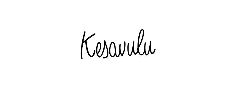 How to make Kesavulu signature? Angelique-Rose-font-FFP is a professional autograph style. Create handwritten signature for Kesavulu name. Kesavulu signature style 5 images and pictures png