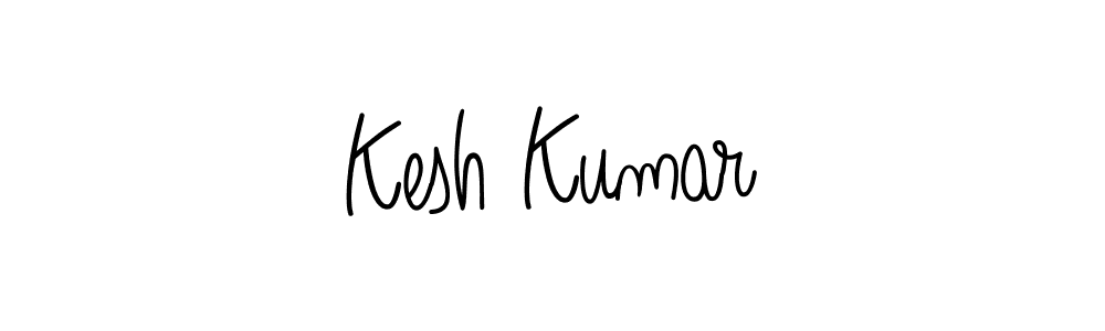 The best way (Angelique-Rose-font-FFP) to make a short signature is to pick only two or three words in your name. The name Kesh Kumar include a total of six letters. For converting this name. Kesh Kumar signature style 5 images and pictures png