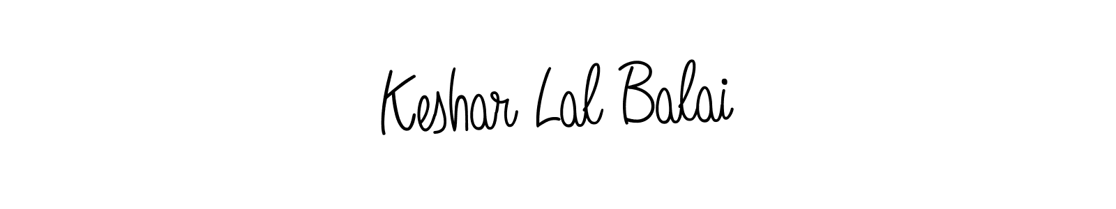 You can use this online signature creator to create a handwritten signature for the name Keshar Lal Balai. This is the best online autograph maker. Keshar Lal Balai signature style 5 images and pictures png