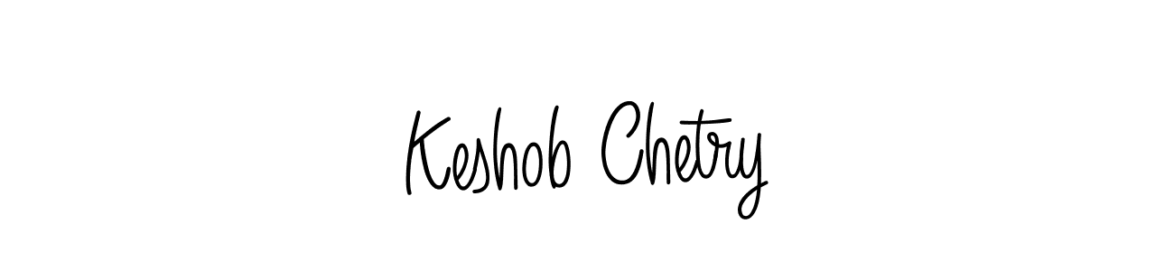 Once you've used our free online signature maker to create your best signature Angelique-Rose-font-FFP style, it's time to enjoy all of the benefits that Keshob Chetry name signing documents. Keshob Chetry signature style 5 images and pictures png