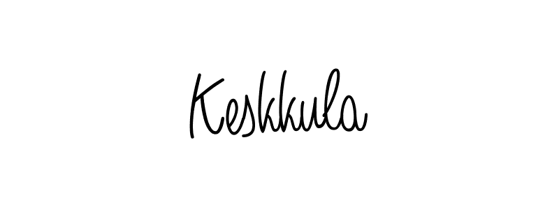 Create a beautiful signature design for name Keskkula. With this signature (Angelique-Rose-font-FFP) fonts, you can make a handwritten signature for free. Keskkula signature style 5 images and pictures png