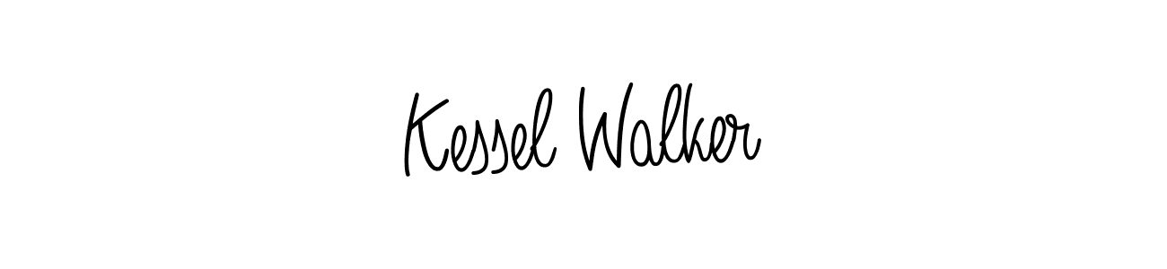 Kessel Walker stylish signature style. Best Handwritten Sign (Angelique-Rose-font-FFP) for my name. Handwritten Signature Collection Ideas for my name Kessel Walker. Kessel Walker signature style 5 images and pictures png