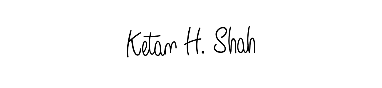 Also You can easily find your signature by using the search form. We will create Ketan H. Shah name handwritten signature images for you free of cost using Angelique-Rose-font-FFP sign style. Ketan H. Shah signature style 5 images and pictures png