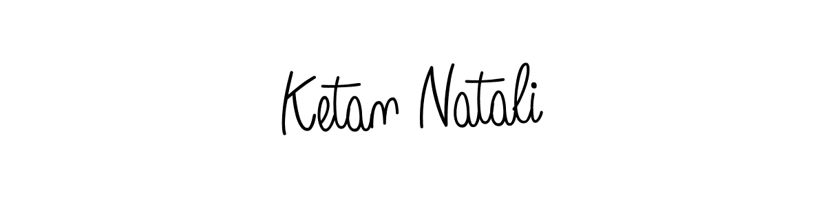 The best way (Angelique-Rose-font-FFP) to make a short signature is to pick only two or three words in your name. The name Ketan Natali include a total of six letters. For converting this name. Ketan Natali signature style 5 images and pictures png