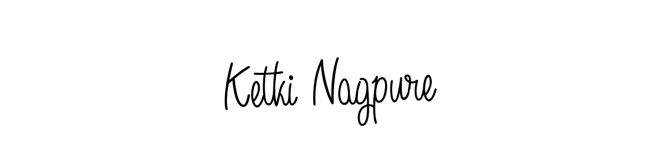 Ketki Nagpure stylish signature style. Best Handwritten Sign (Angelique-Rose-font-FFP) for my name. Handwritten Signature Collection Ideas for my name Ketki Nagpure. Ketki Nagpure signature style 5 images and pictures png
