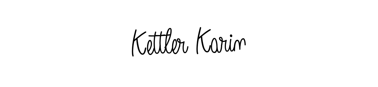 Kettler Karin stylish signature style. Best Handwritten Sign (Angelique-Rose-font-FFP) for my name. Handwritten Signature Collection Ideas for my name Kettler Karin. Kettler Karin signature style 5 images and pictures png