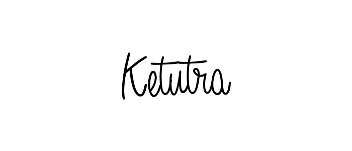 Make a beautiful signature design for name Ketutra. With this signature (Angelique-Rose-font-FFP) style, you can create a handwritten signature for free. Ketutra signature style 5 images and pictures png