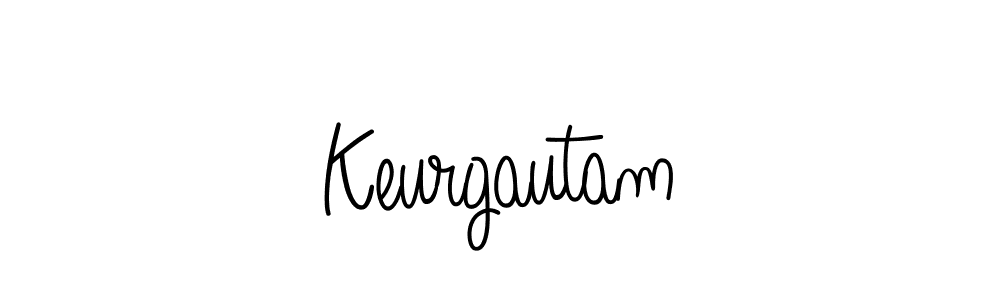 Design your own signature with our free online signature maker. With this signature software, you can create a handwritten (Angelique-Rose-font-FFP) signature for name Keurgautam. Keurgautam signature style 5 images and pictures png