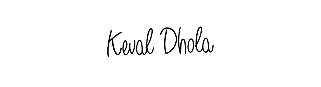 You can use this online signature creator to create a handwritten signature for the name Keval Dhola. This is the best online autograph maker. Keval Dhola signature style 5 images and pictures png