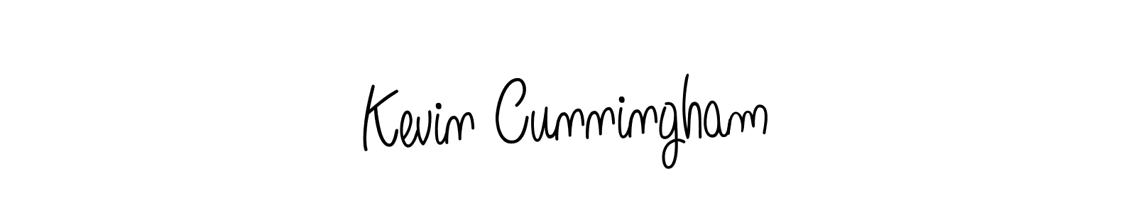 How to make Kevin Cunningham name signature. Use Angelique-Rose-font-FFP style for creating short signs online. This is the latest handwritten sign. Kevin Cunningham signature style 5 images and pictures png