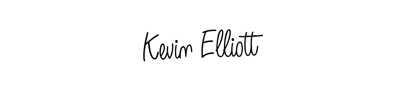 Make a beautiful signature design for name Kevin Elliott. With this signature (Angelique-Rose-font-FFP) style, you can create a handwritten signature for free. Kevin Elliott signature style 5 images and pictures png