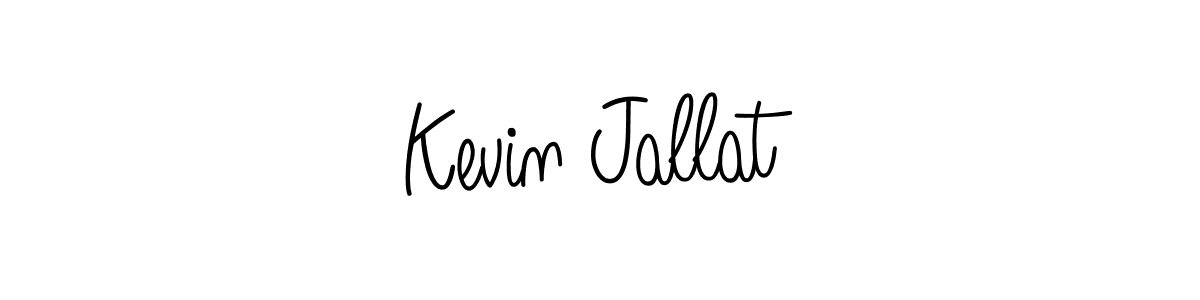 Kevin Jallat stylish signature style. Best Handwritten Sign (Angelique-Rose-font-FFP) for my name. Handwritten Signature Collection Ideas for my name Kevin Jallat. Kevin Jallat signature style 5 images and pictures png